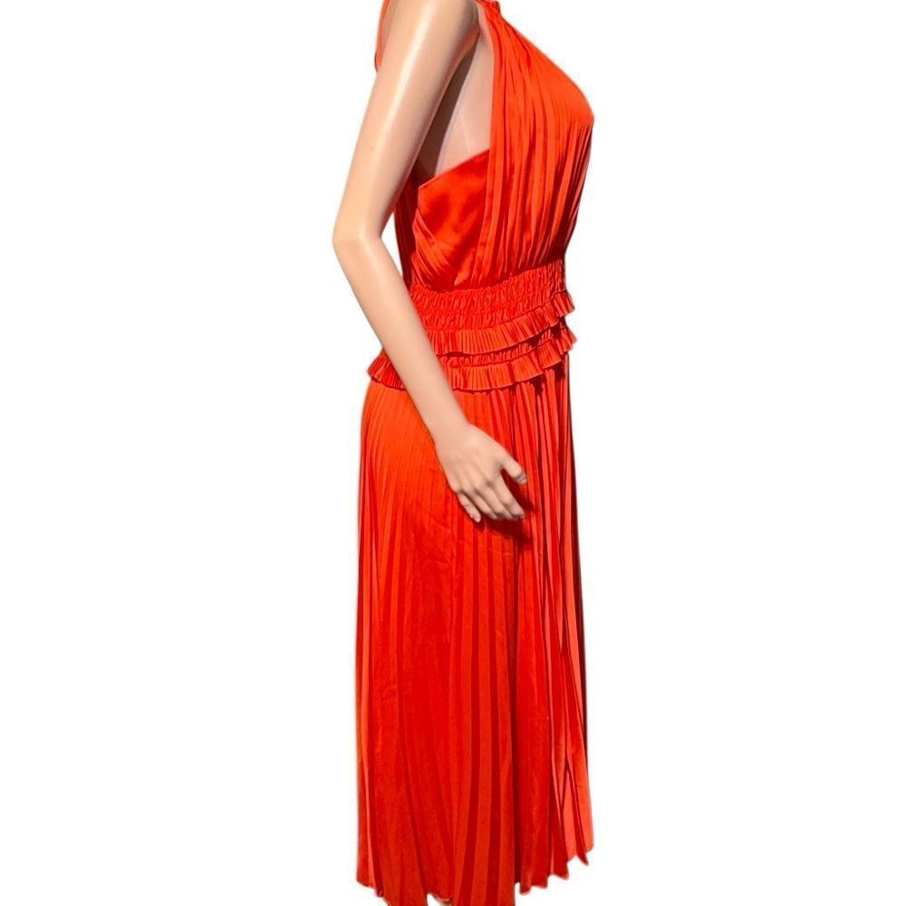 BCBGMaxAzria Vibrant Orange Maxi Dress - Picture 3 of 7